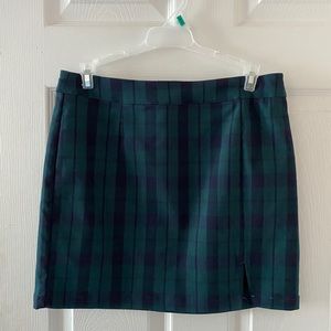 Plaid Skirt
